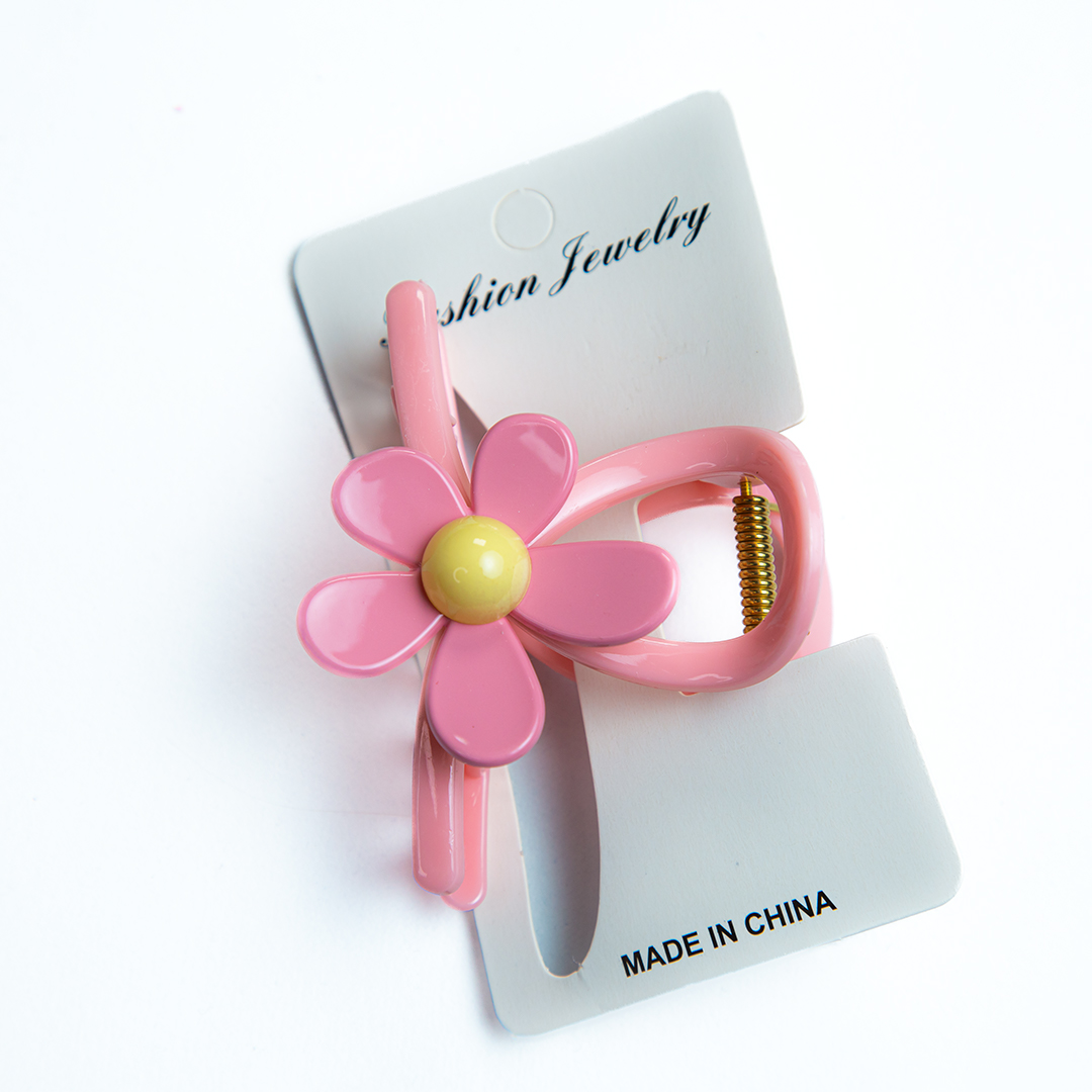 Cute Flower Big Hair Clip