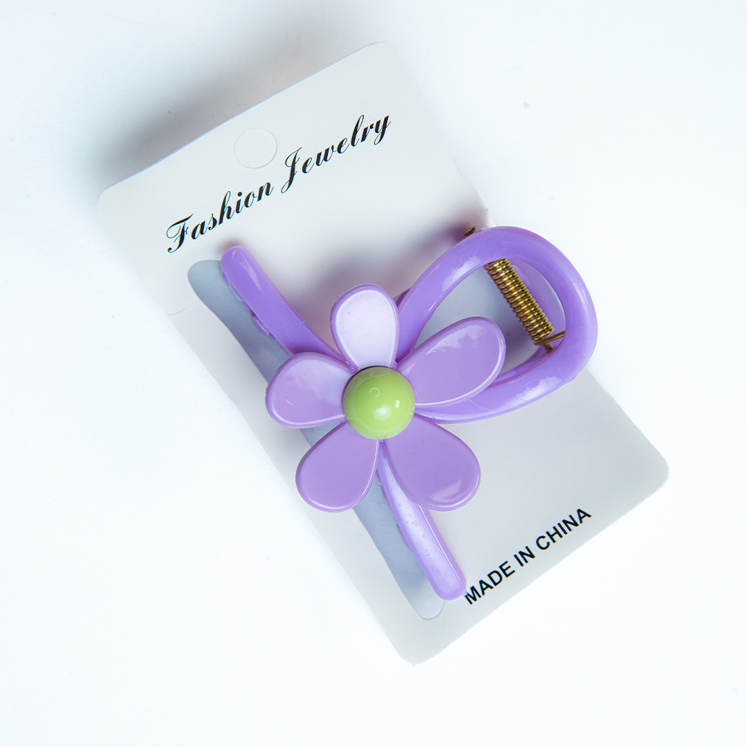 Cute Flower Big Hair Clip