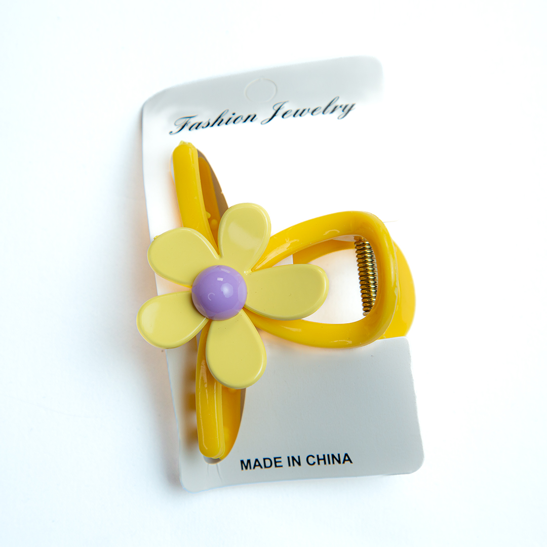 Cute Flower Big Hair Clip
