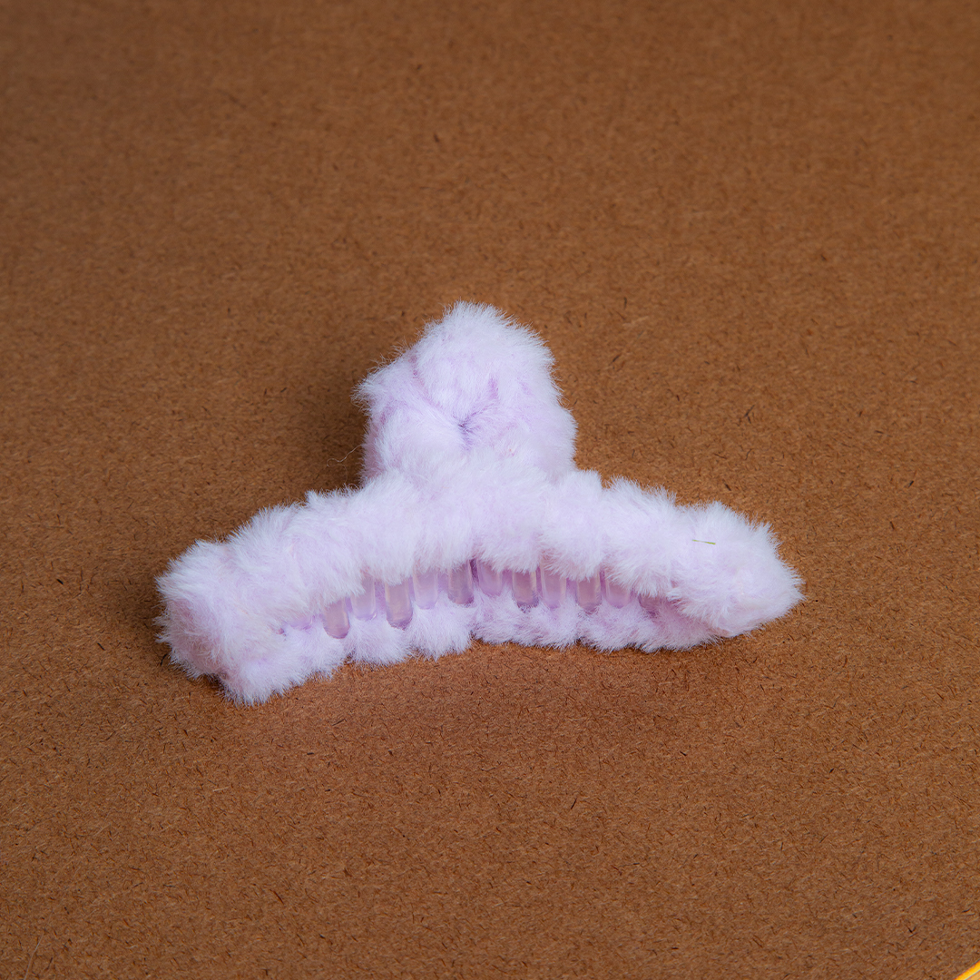 Fluffy Big Hair Clip [D- 916]