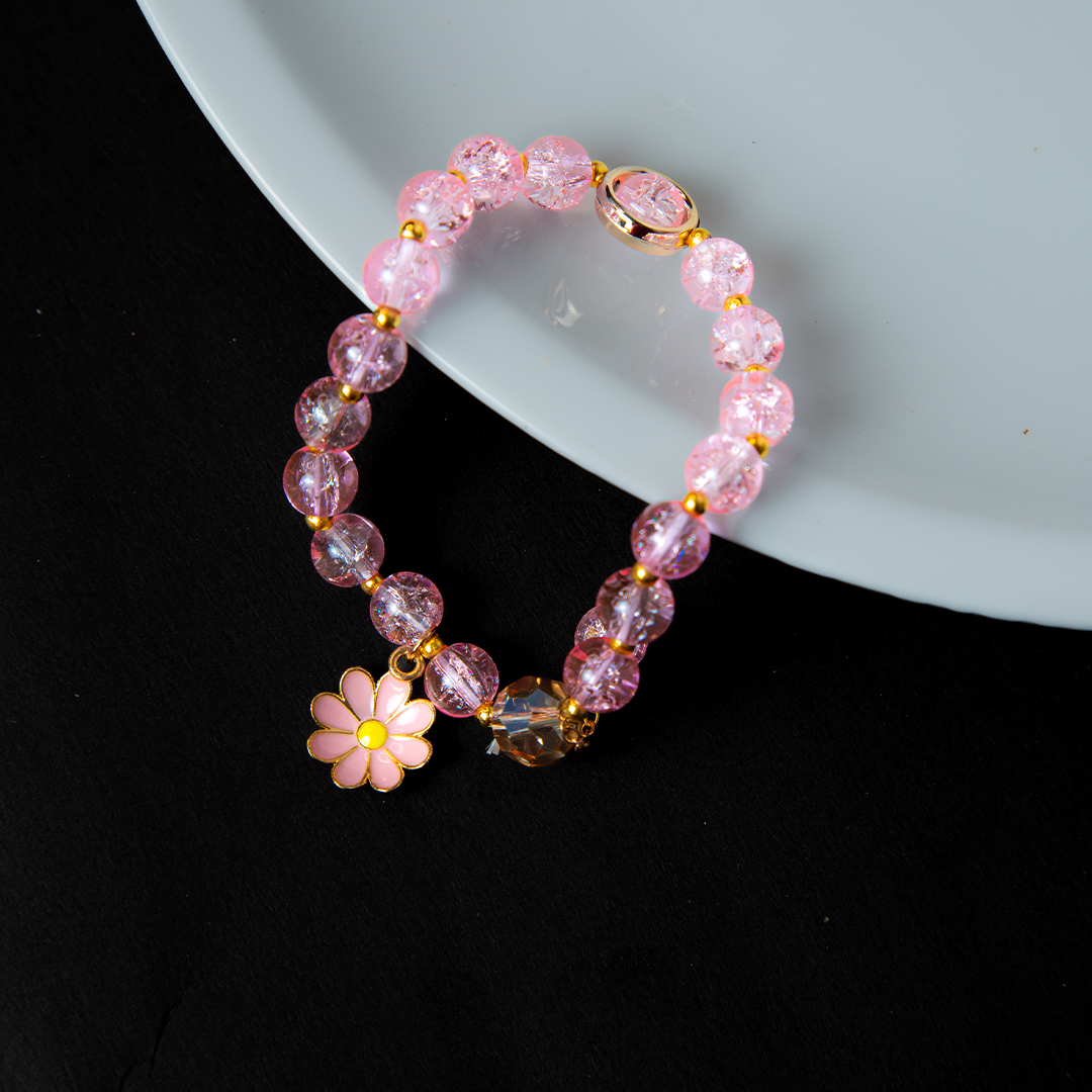 Glitter Beads Bracelet [D- 1006]