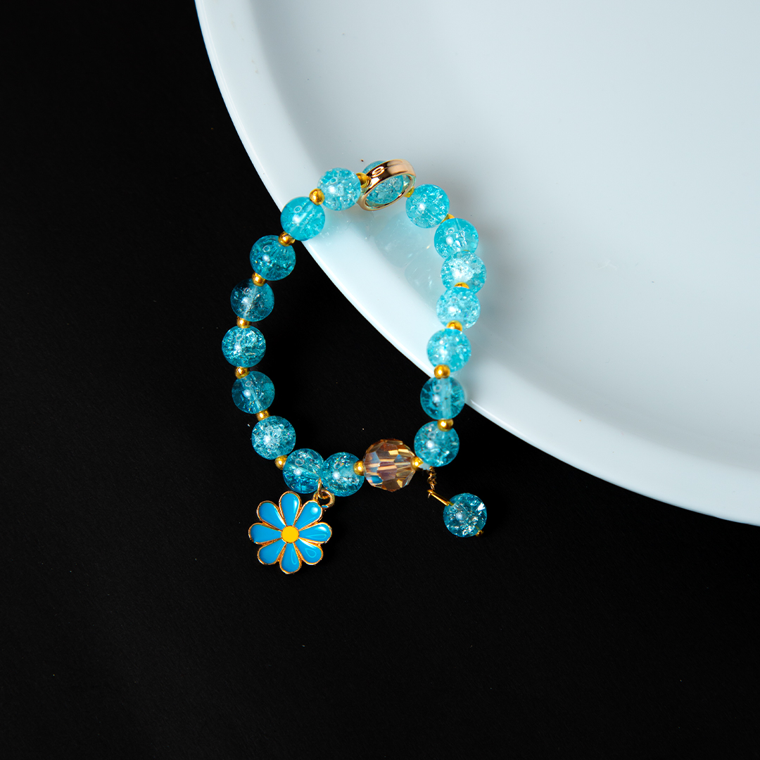 Glitter Beads Bracelet [D- 1006]