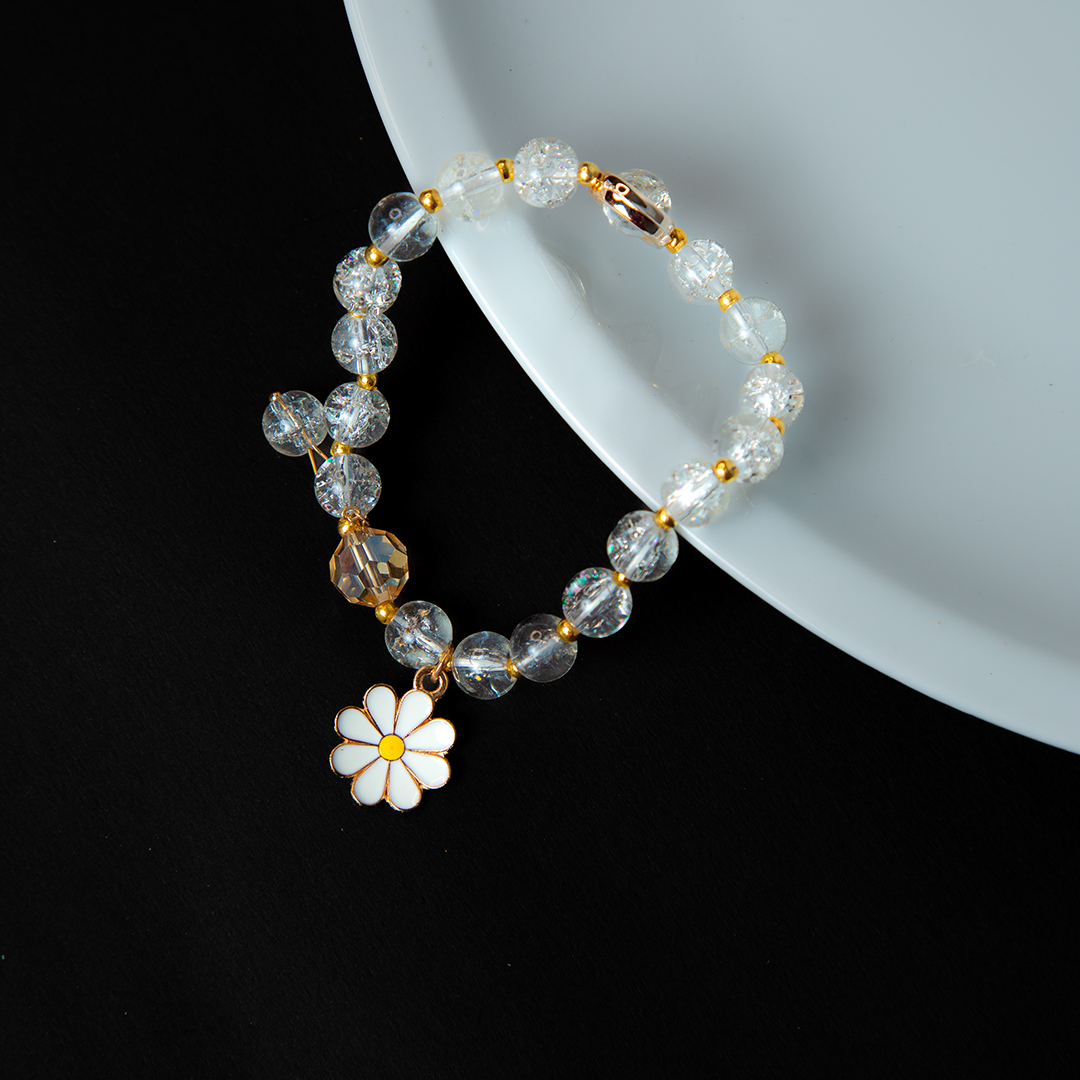 Glitter Beads Bracelet [D- 1006]