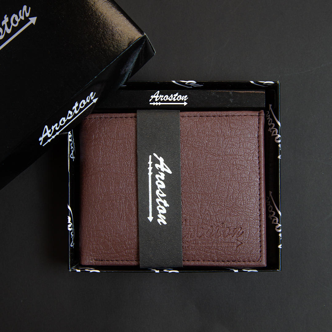 Men imported leather Wallets (D- 632)