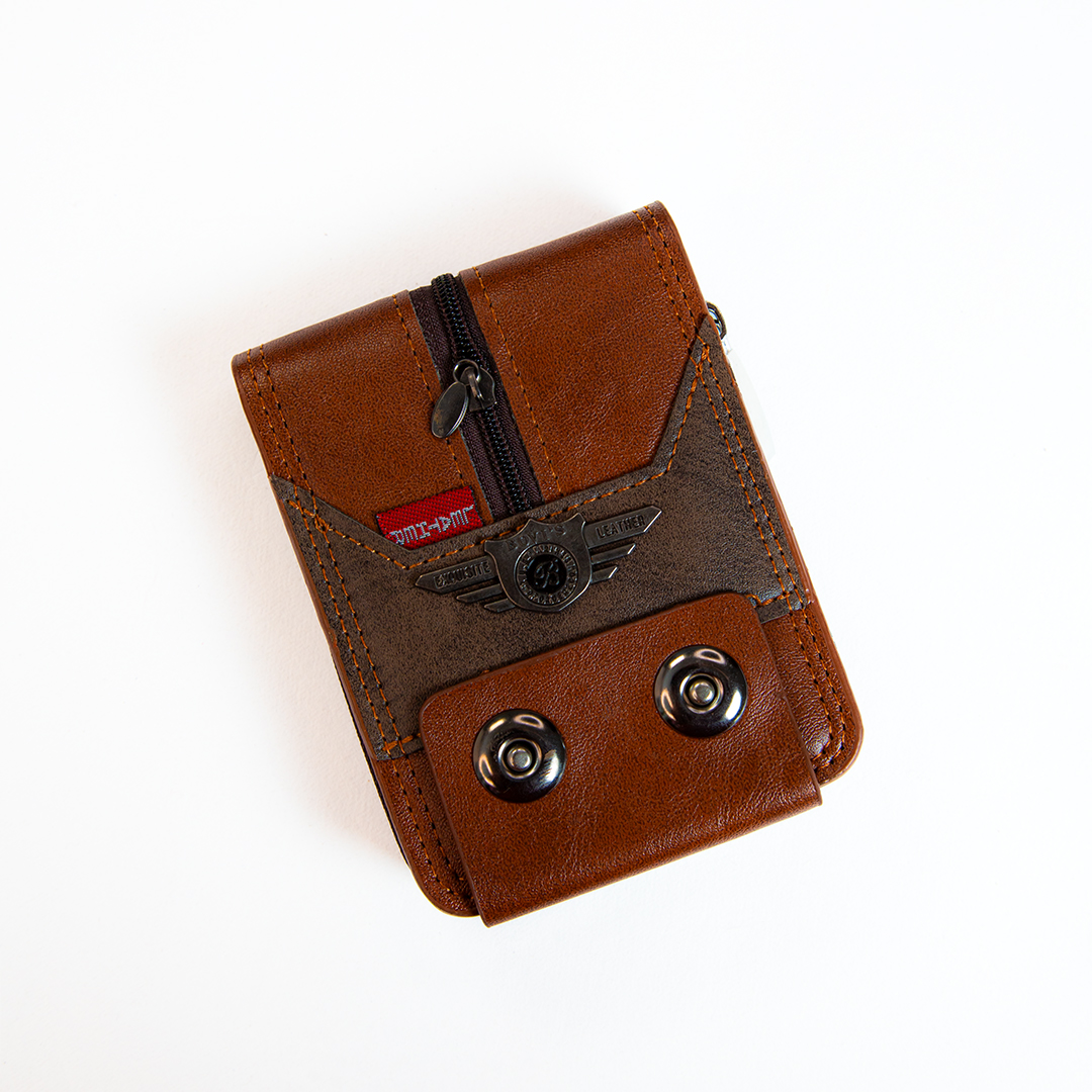 Two Buttons Gents Wallet (D- 1141)