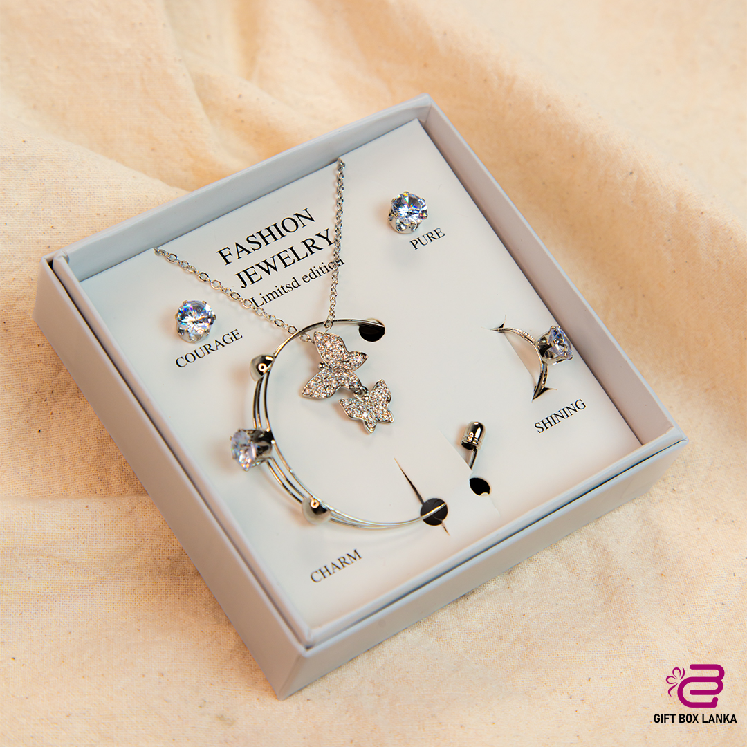 Limited Edition Butterfly Jwellery Set (D-1061)