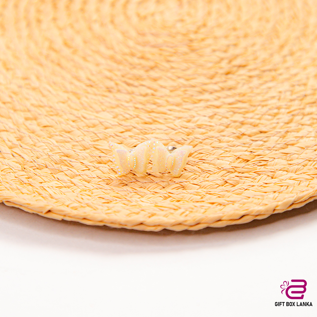 Butterfly Glitter Earring (D- 950)