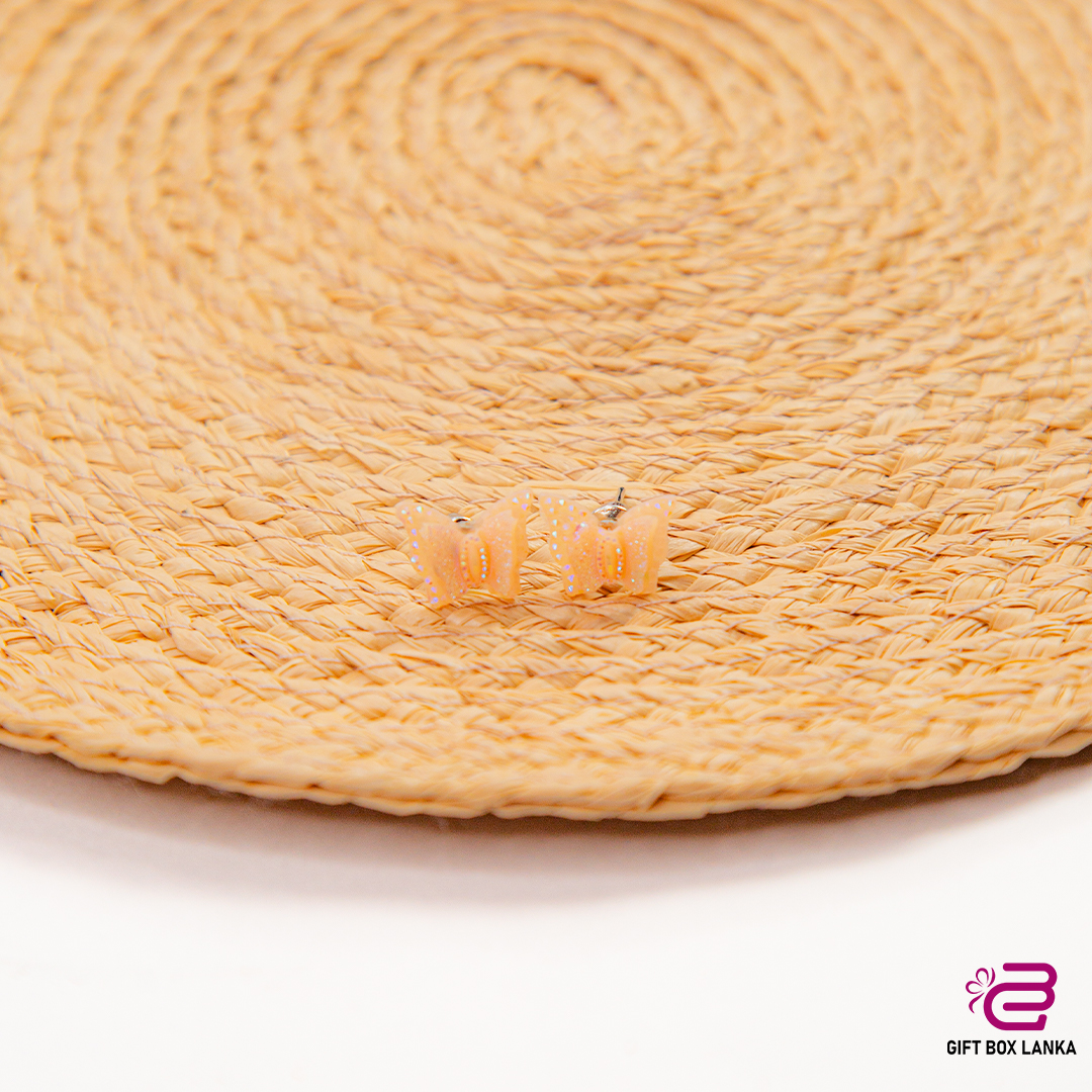 Butterfly Glitter Earring (D- 950)