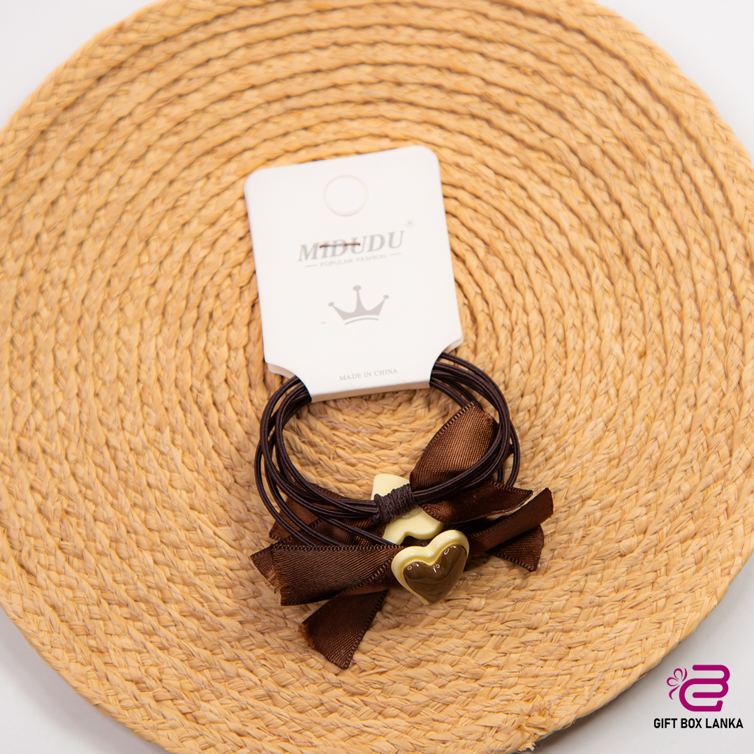 Heart 2pcs Hair Bool  (D- 243)