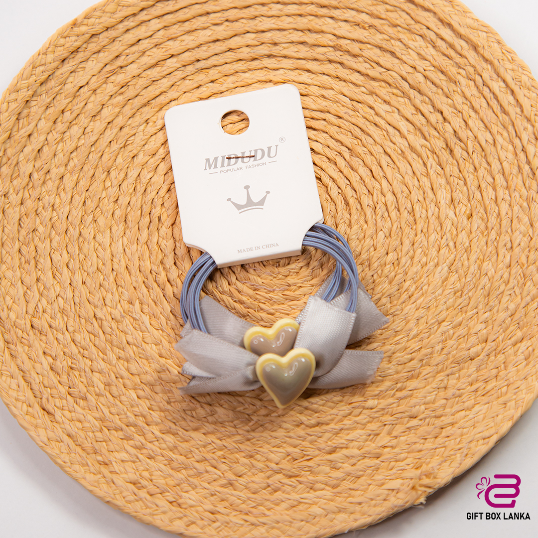 Heart 2pcs Hair Bool  (D- 243)