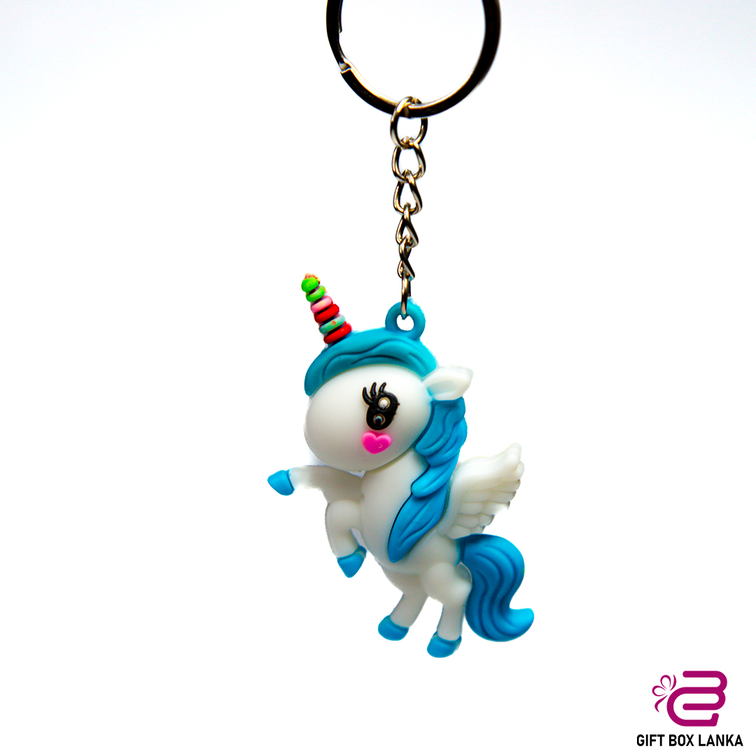 Cute Unicorn Keytag