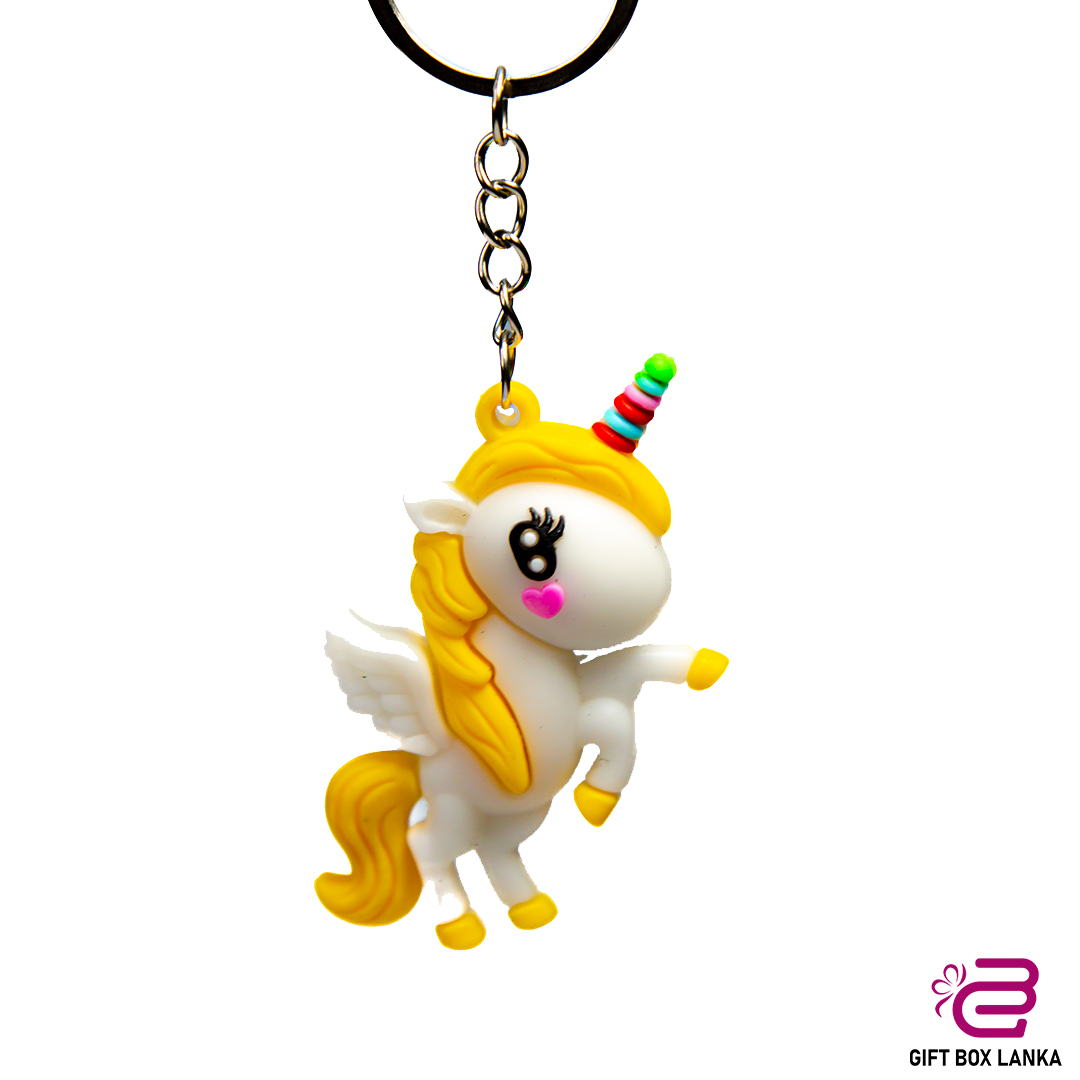 Cute Unicorn Keytag
