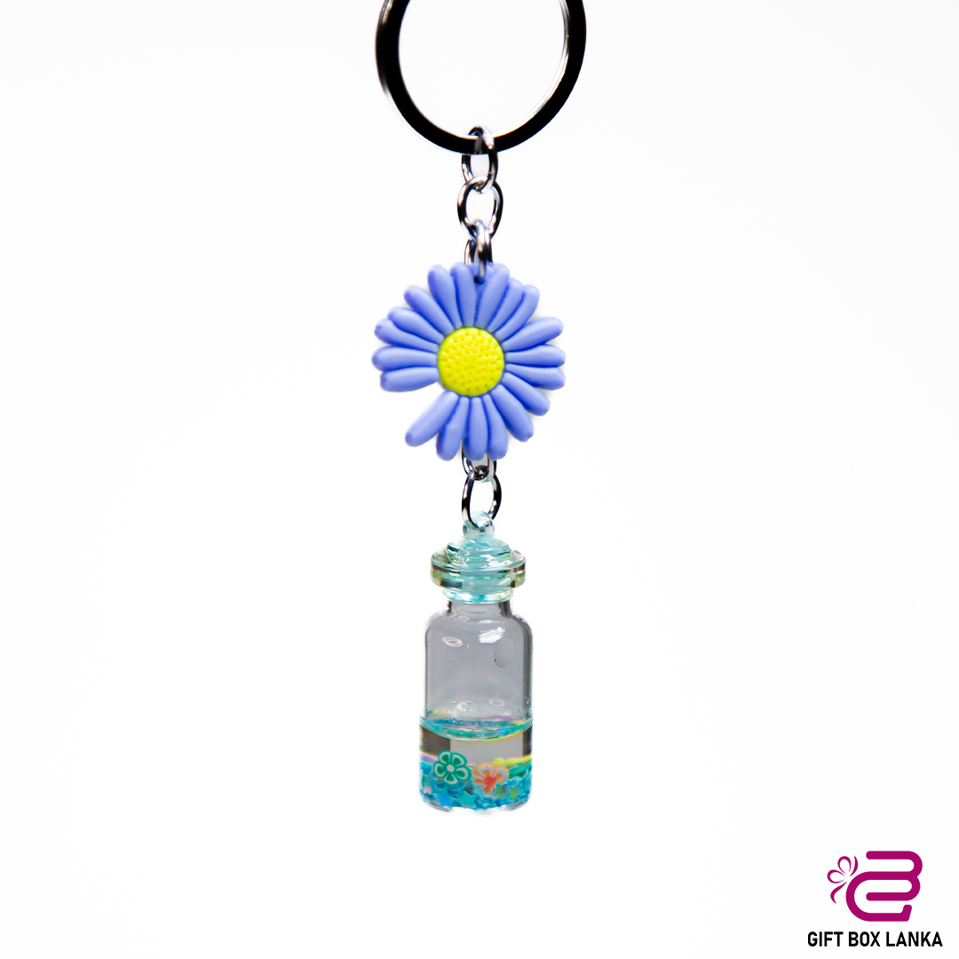 Cute Flower Keytag