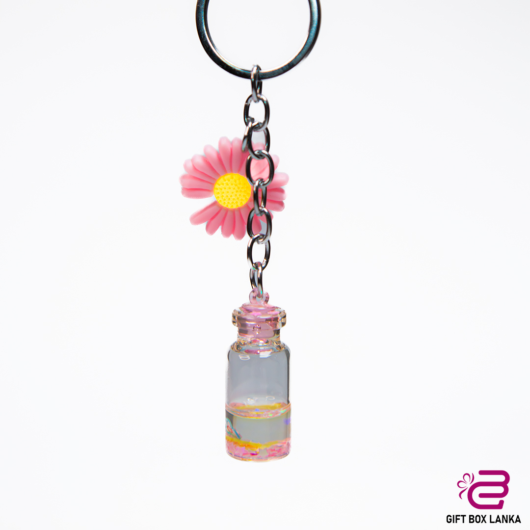 Cute Flower Keytag