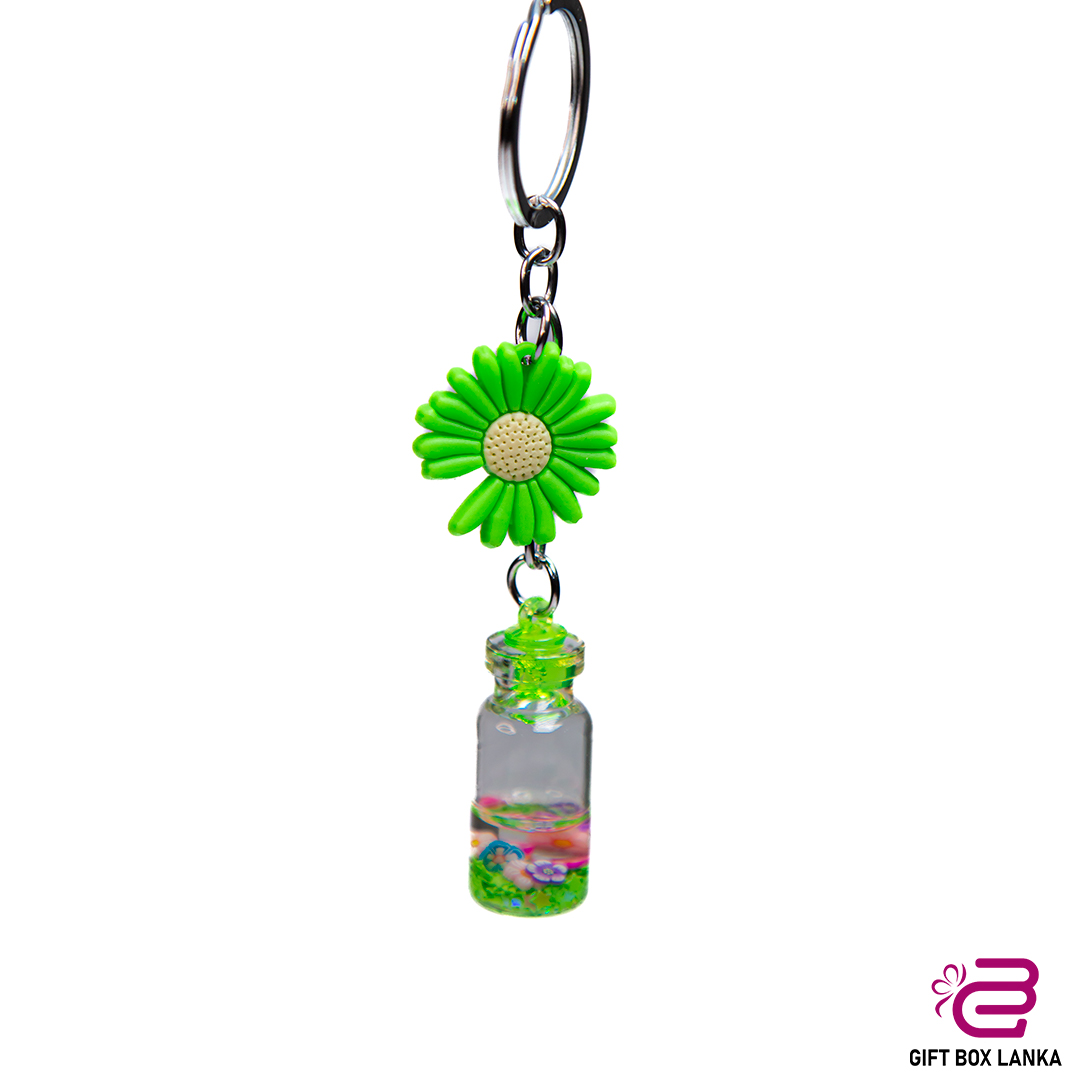 Cute Flower Keytag