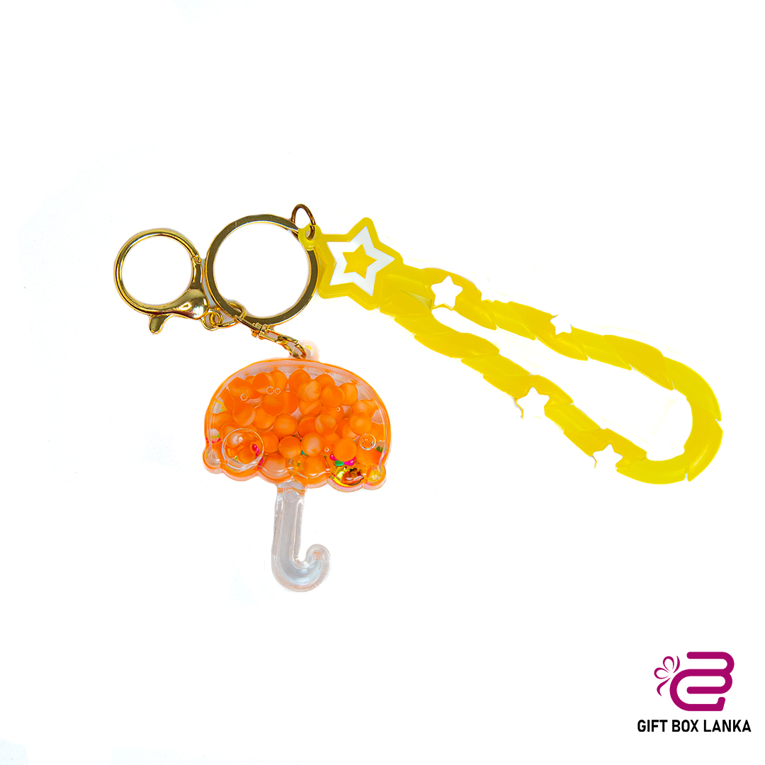 Cute Umbrella Keytag