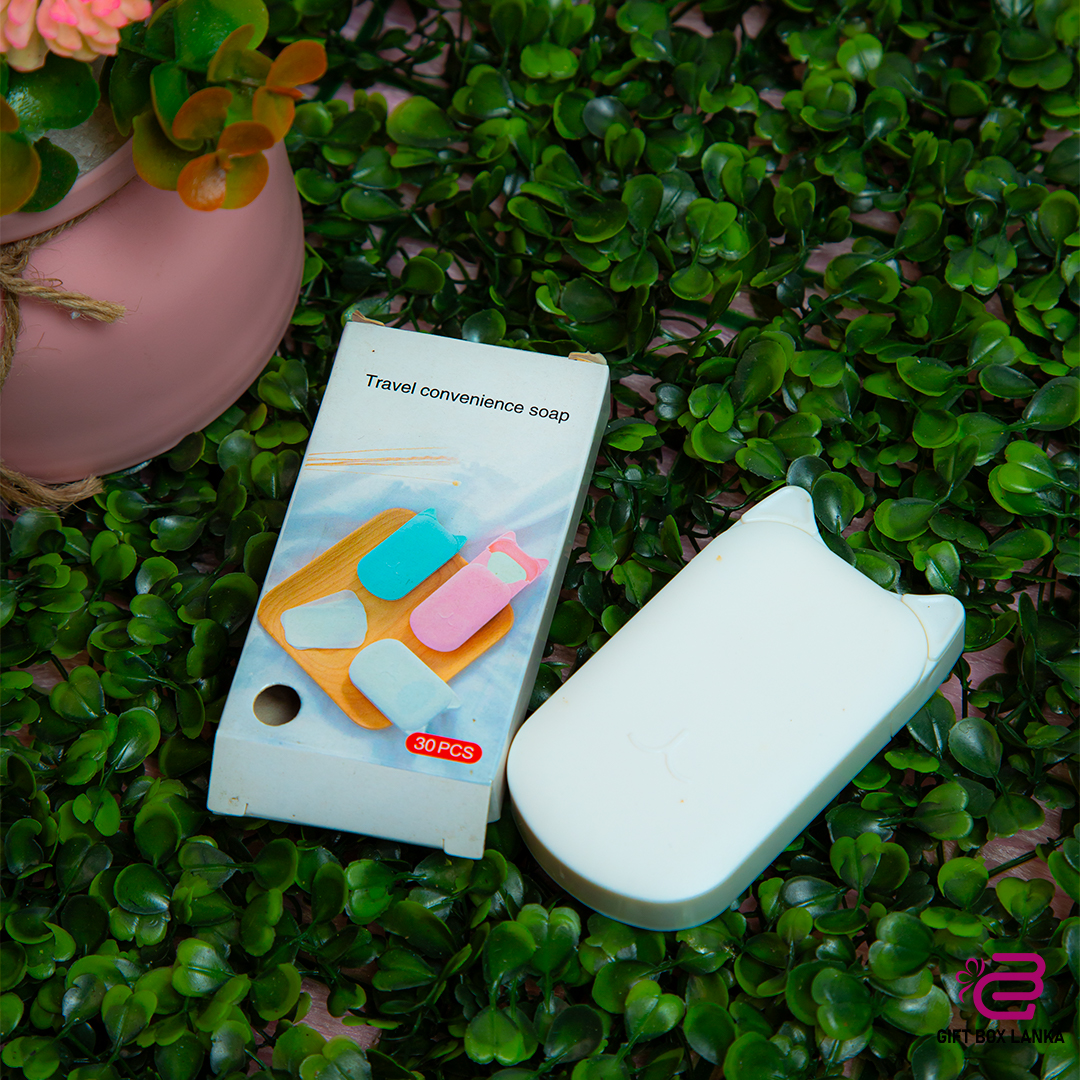 Travel Soap Sheet 30pcs Box