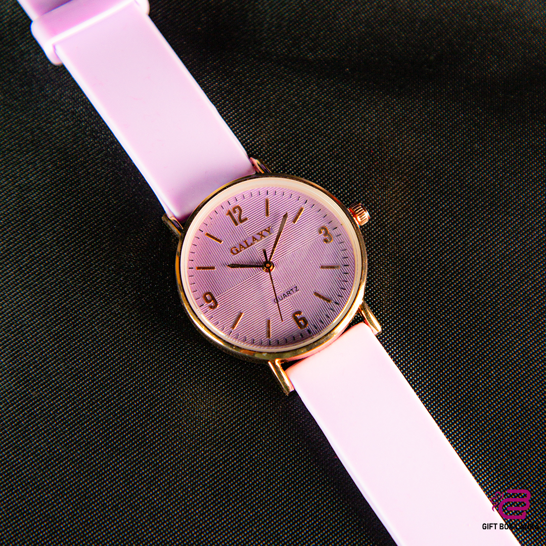 GALAXY Color Belt Cute Girls Watch (D- 1260)