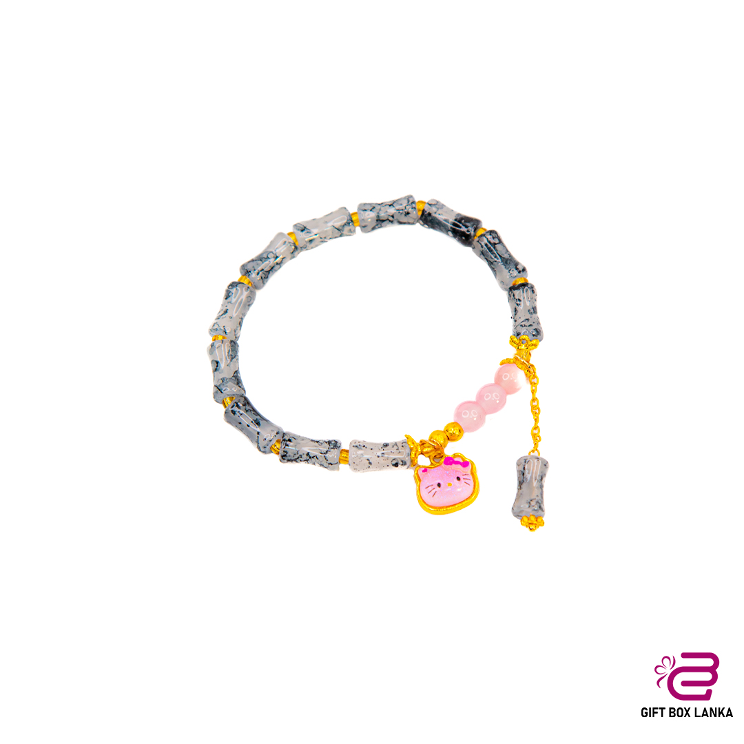 Hello Kitty Bead Bracelet (D- 1001)