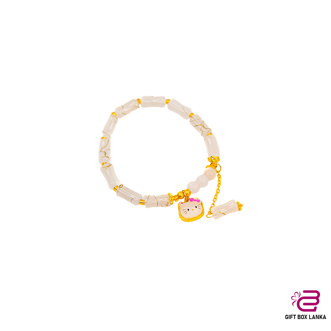 Hello Kitty Bead Bracelet (D- 1001)