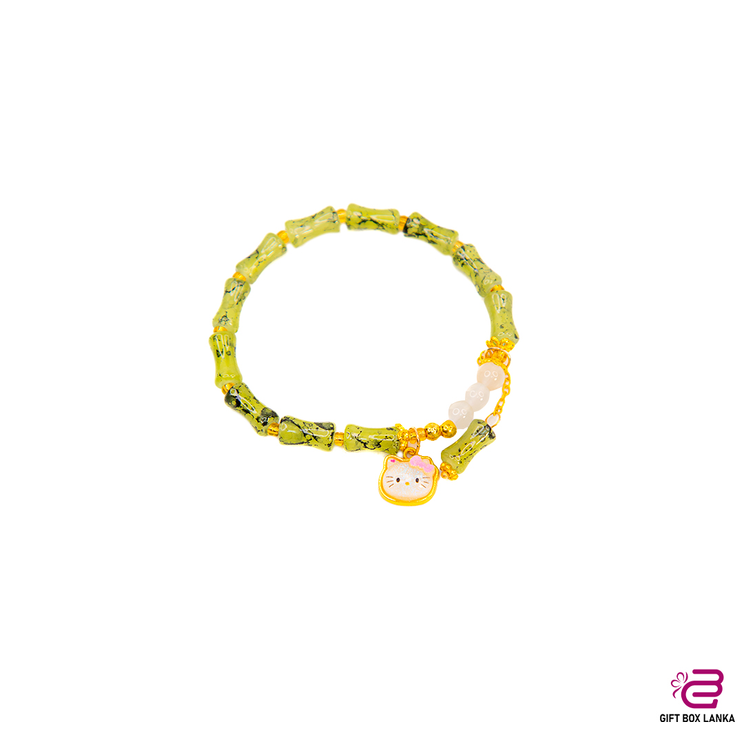 Hello Kitty Bead Bracelet (D- 1001)