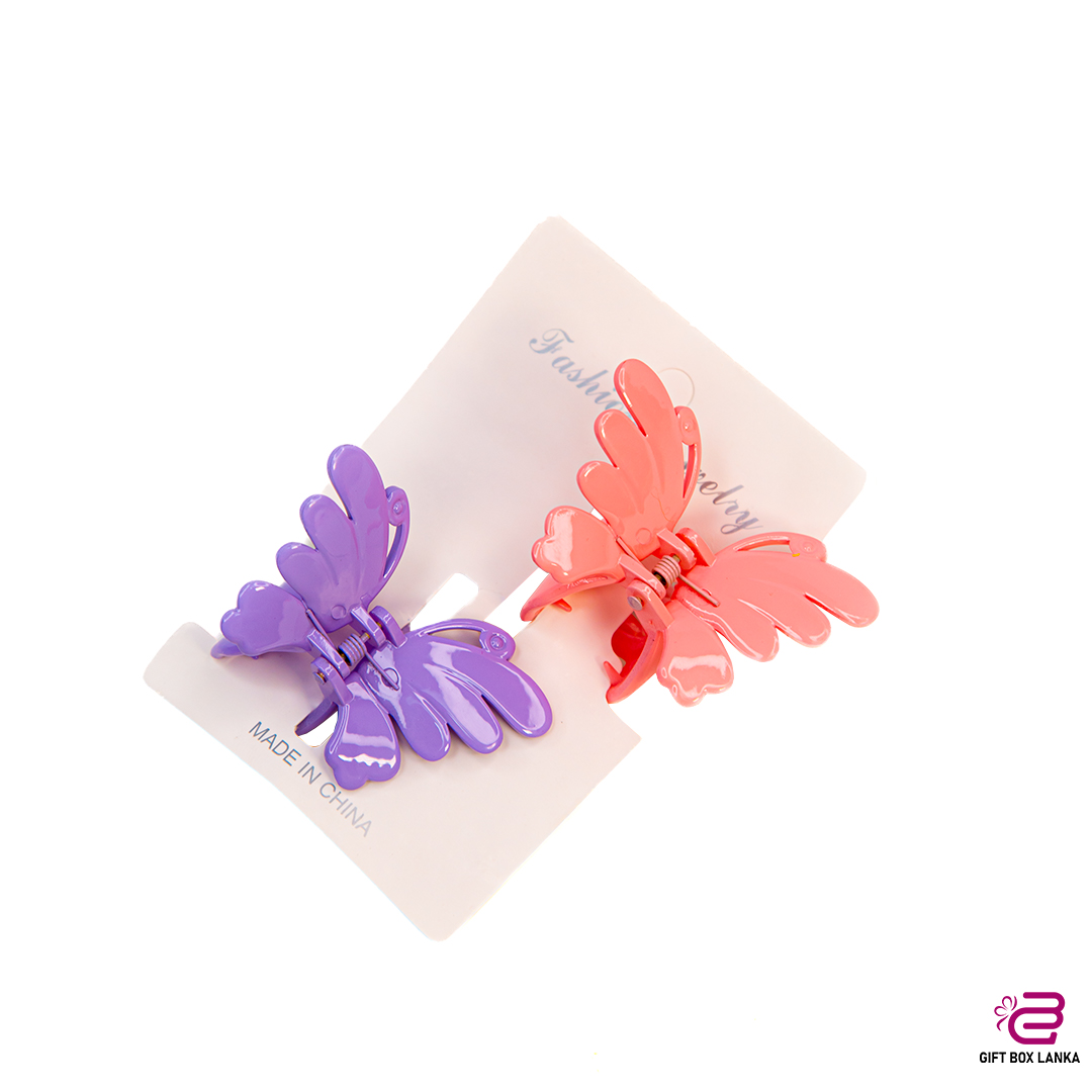 Butterfly 2pcs Hair Clip Set
