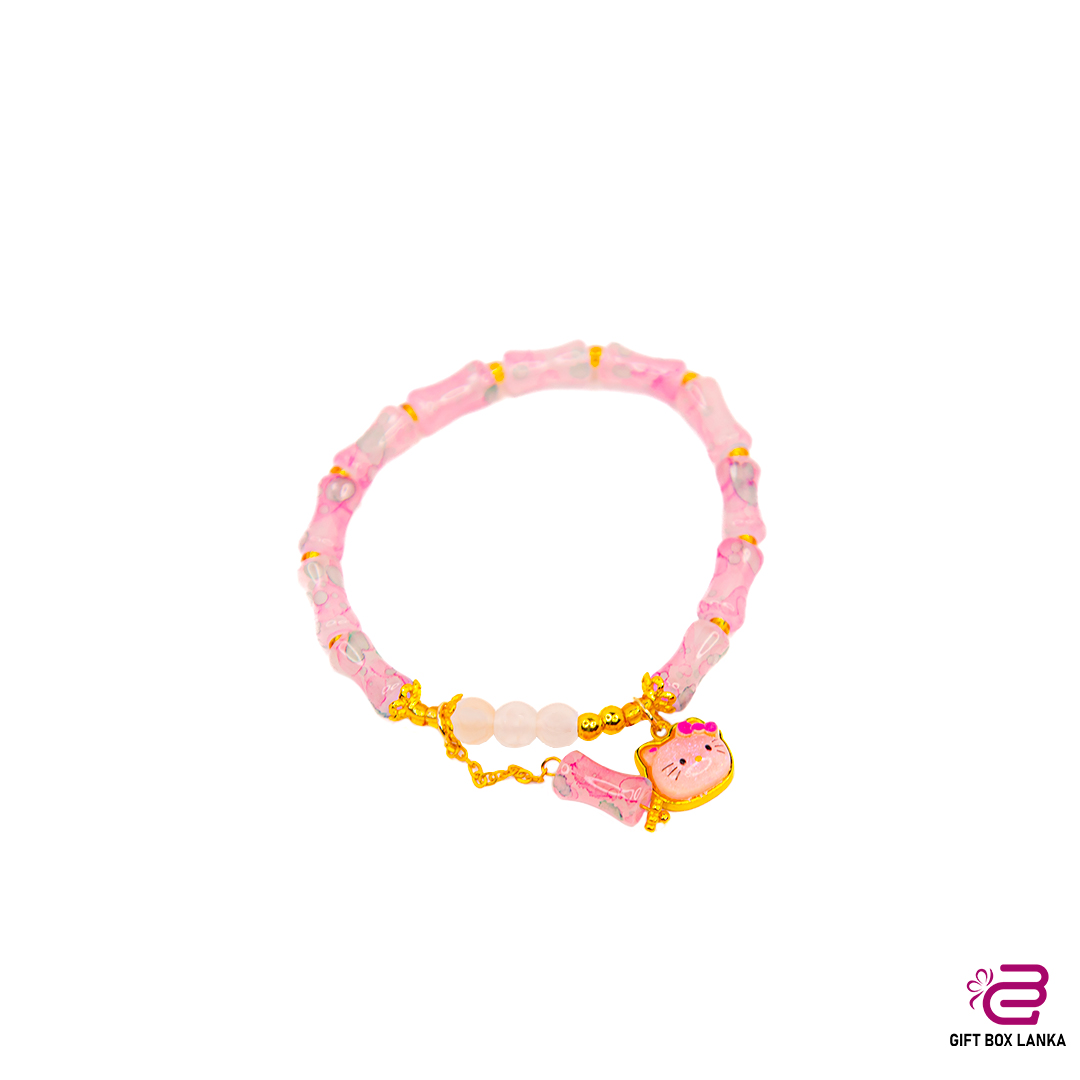 Hello Kitty Bead Bracelet (D- 1001)