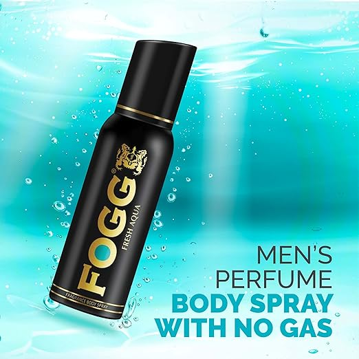 Fogg Fresh Aqua Perfume Deodorant Body Spray 120ml Fragrance For Men