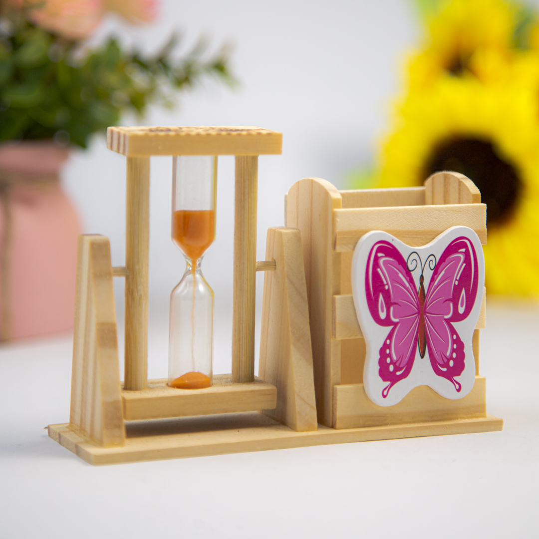 Pen Holder Statue - Butterfly