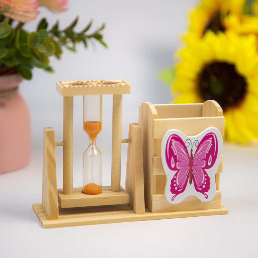 Pen Holder Statue - Butterfly