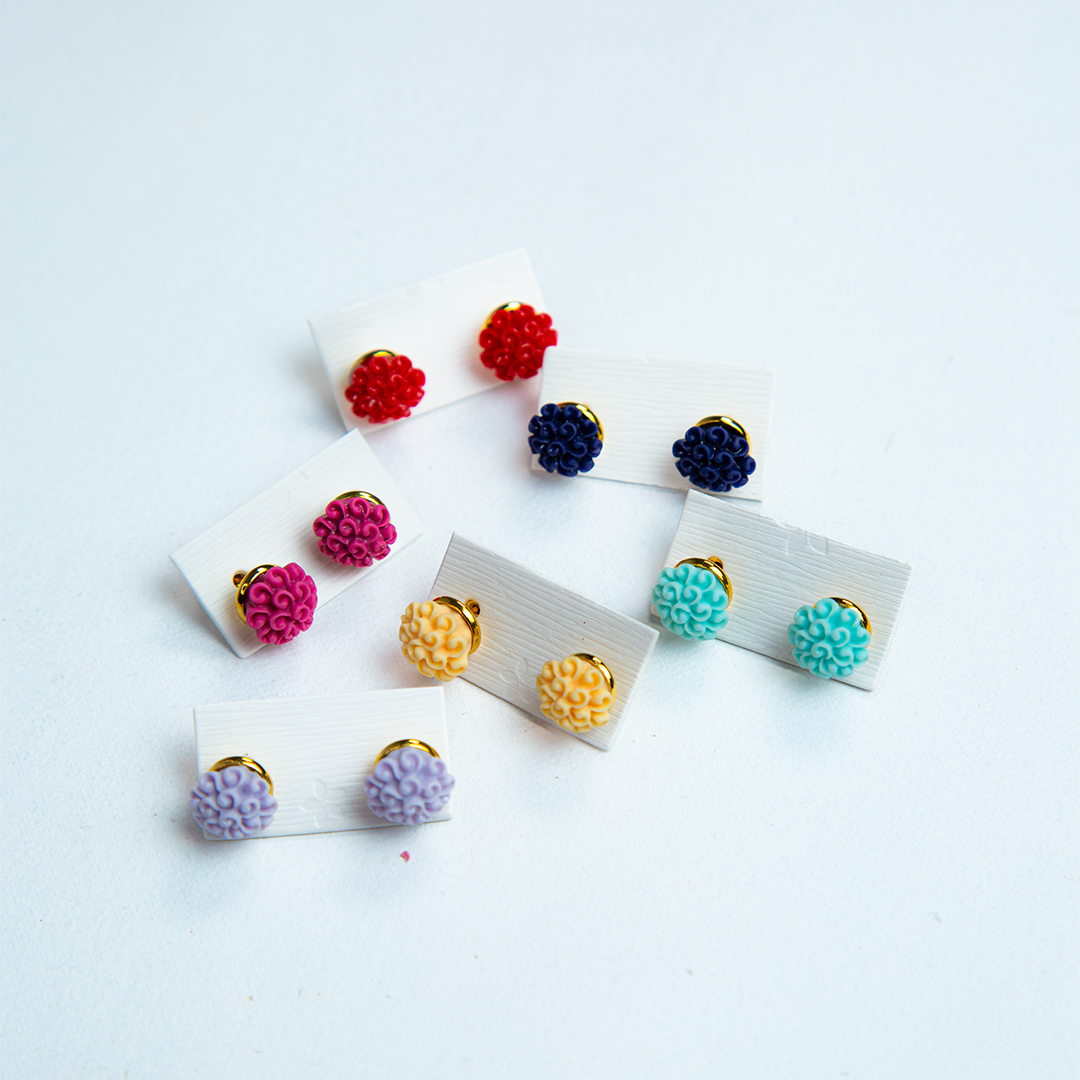 Big Flower Earring
