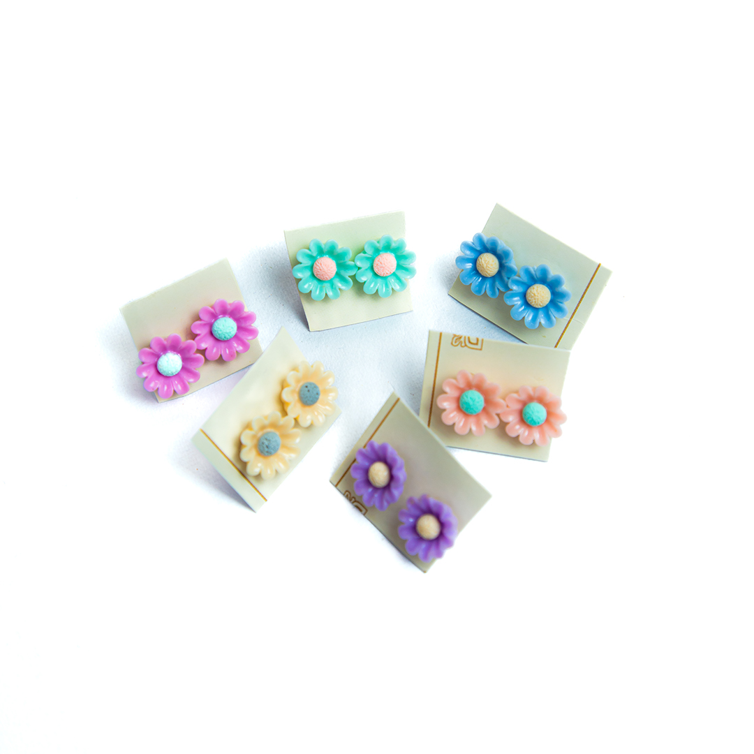 Cute Big Flower Earring