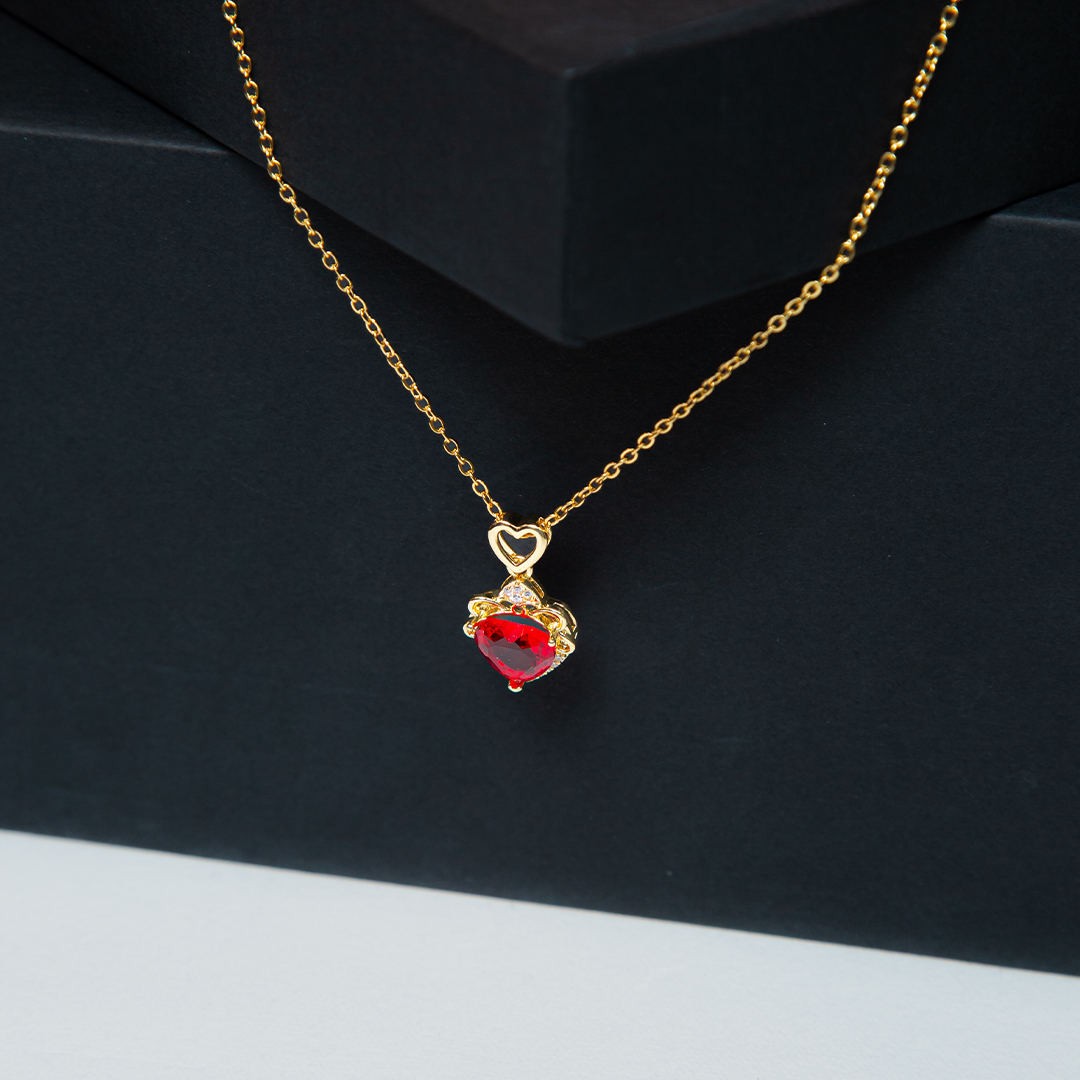 Stainless Steel Gold Necklace - No 4