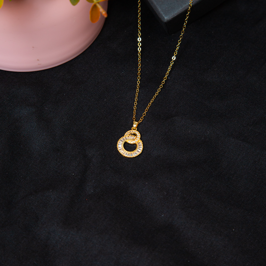 Stainless Steel Gold Necklace - No 7
