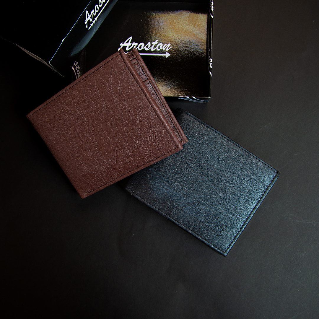 Men imported leather Wallets (D- 632)