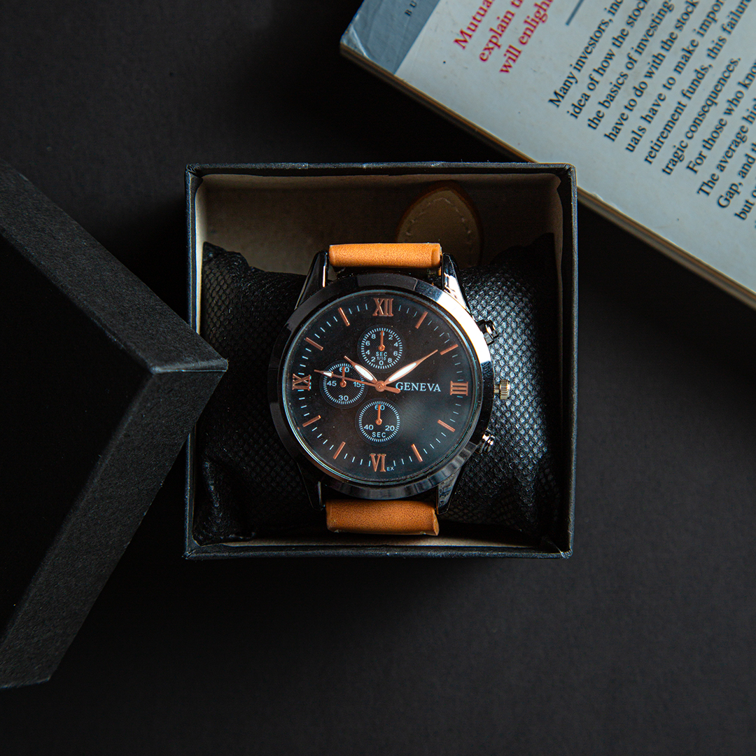 Brown Men Watch (D- 696)