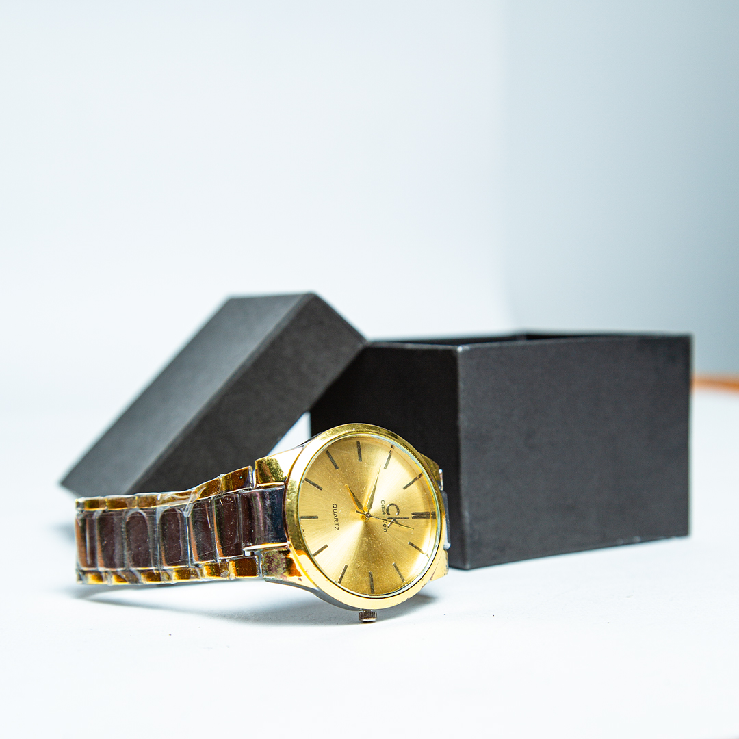 CK Gold & Silver Men Watch (D- 684)