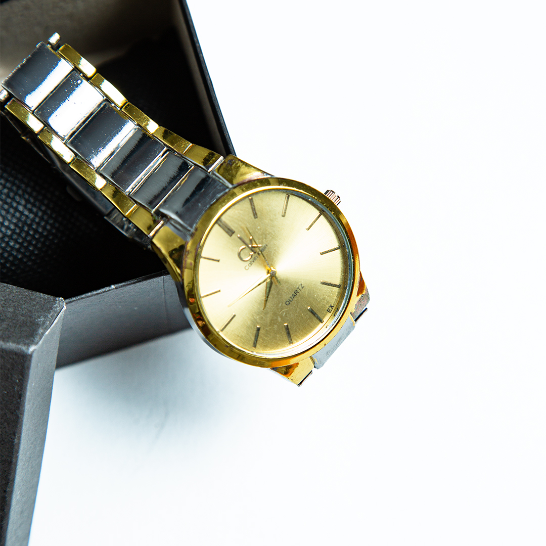 CK Gold & Silver Men Watch (D- 684)