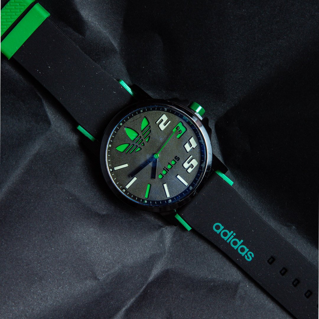 Adidas Green Men Watch (D- 647)