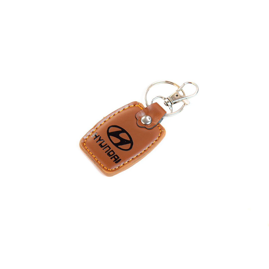Leather Vehical Keytag -HYUNDAI
