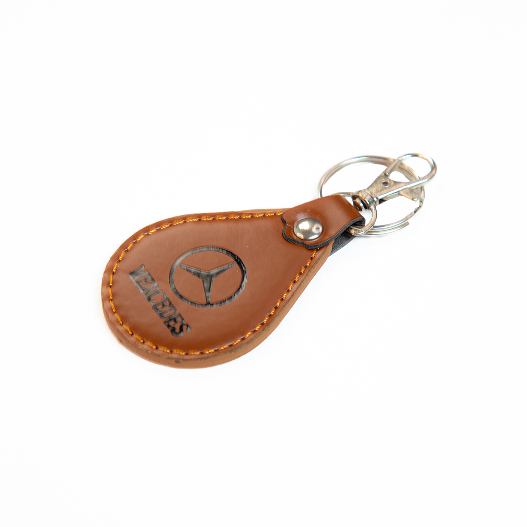 Leather Vehical Keytag -MERCEDES