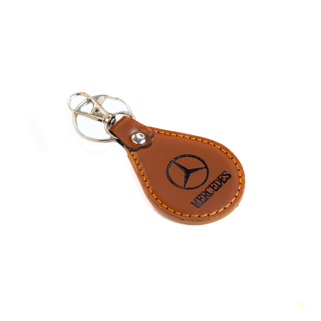 Leather Vehical Keytag -MERCEDES