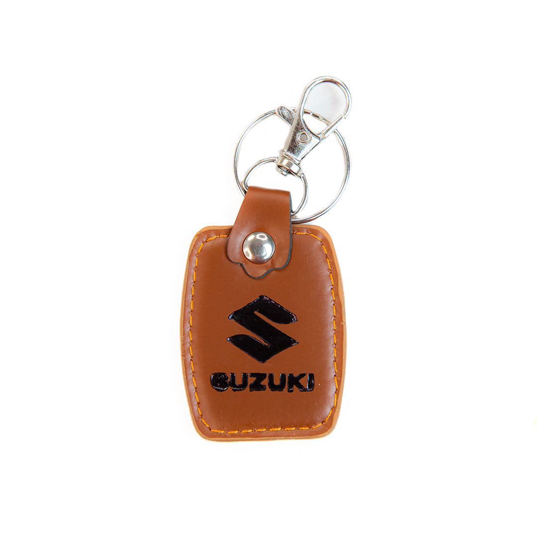 Leather Vehical Keytag -SUZUKI