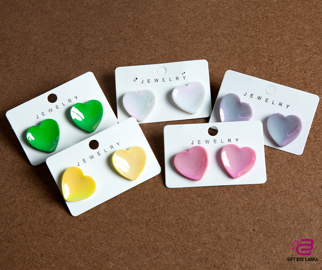 Big Heart Earring  (D- 1135)