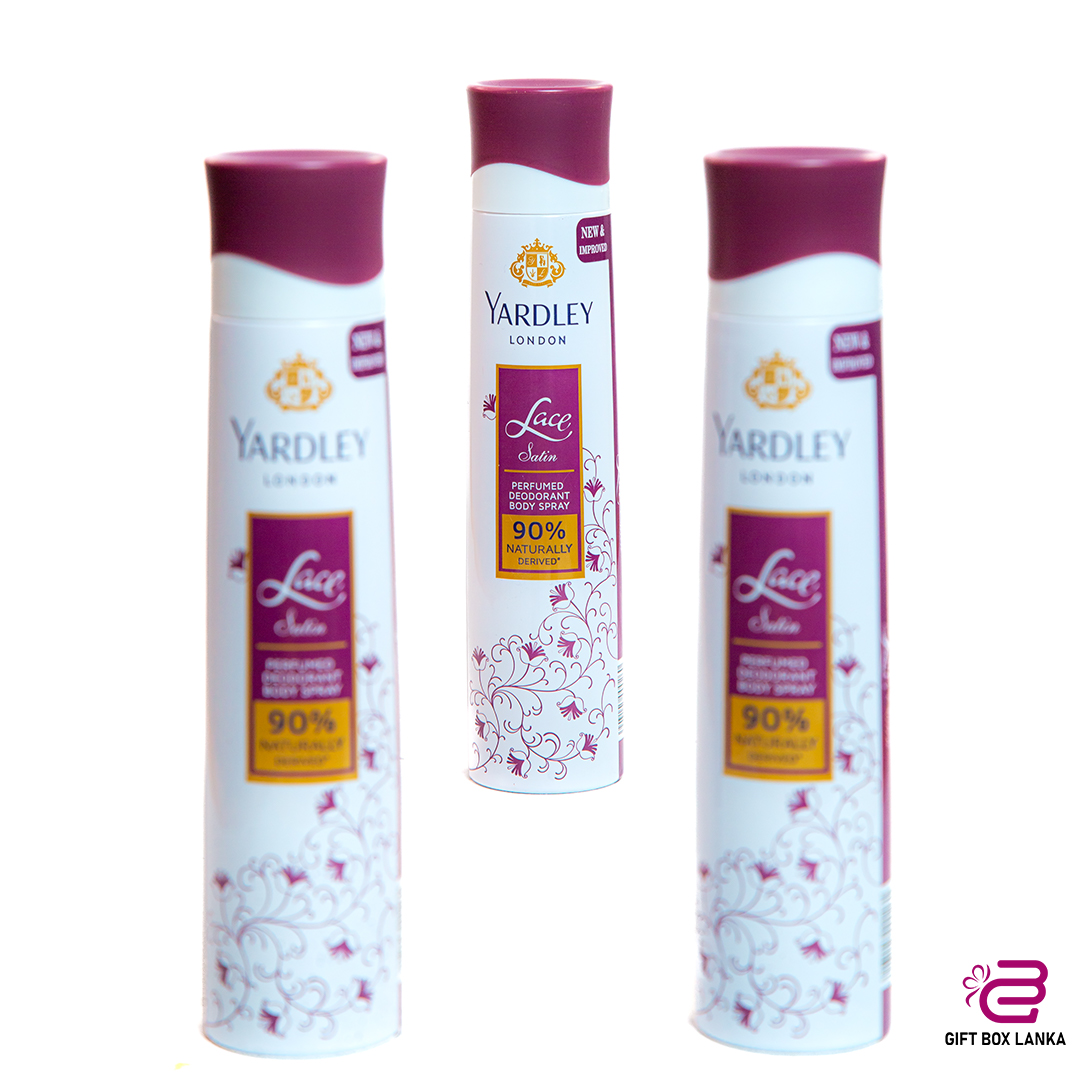 YARDLEY London Body Spray -Lace Satin