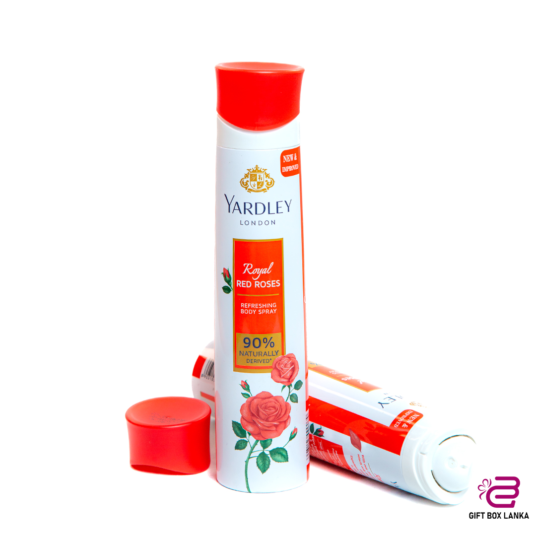 YARDLEY London Body Spray- Royal Red Rose