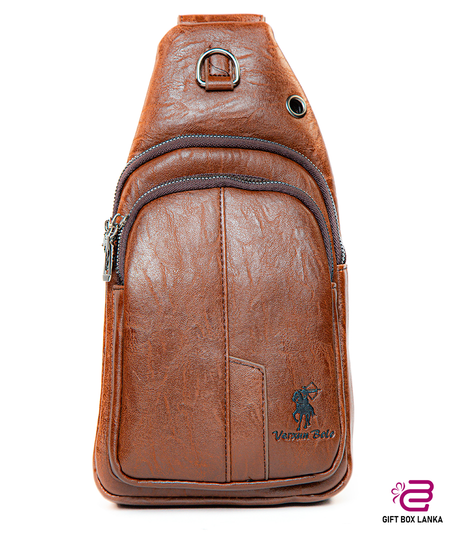 Verxun Bolo Dark Brown Crossbody Bag (D- 1118)