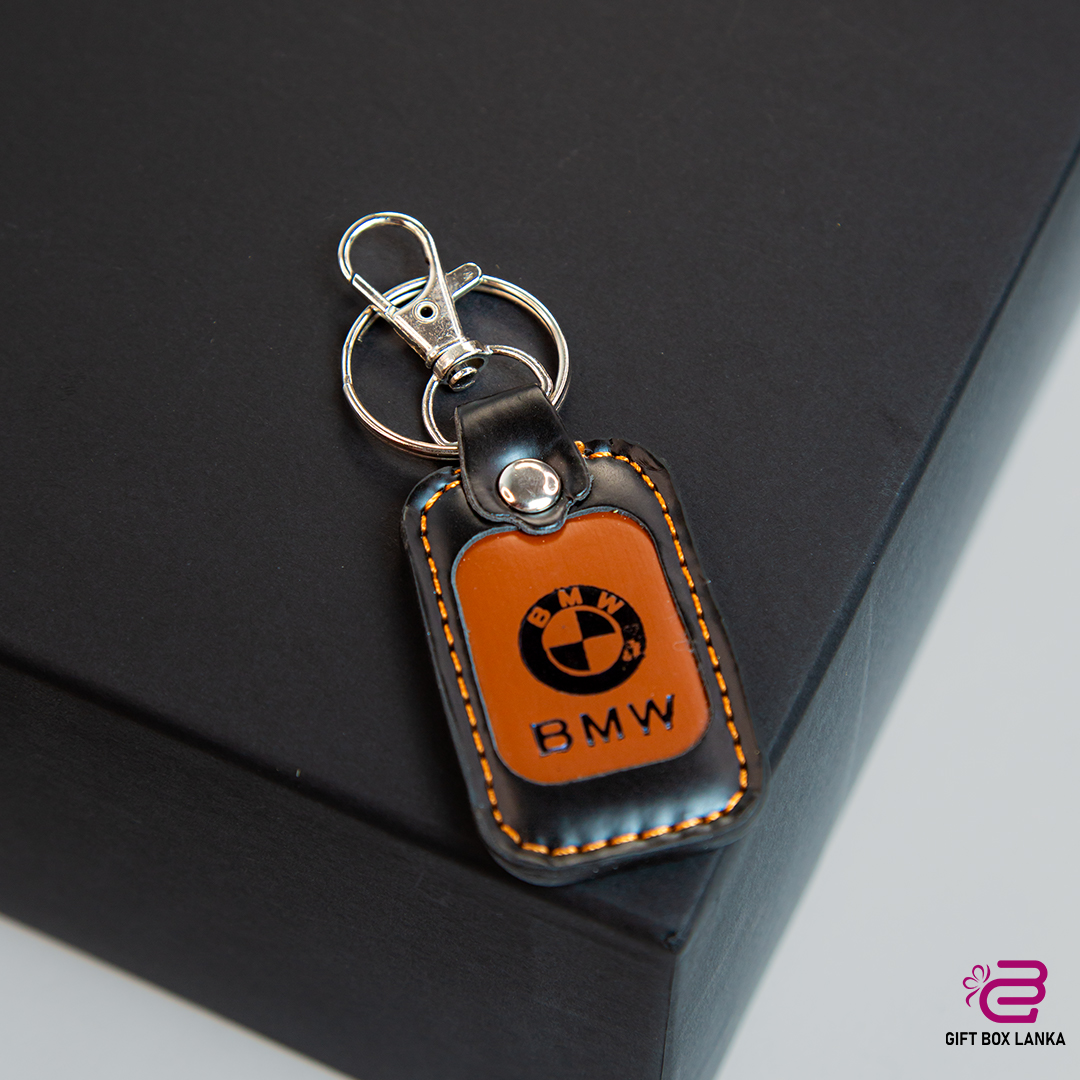 Quality Leather Vehical Keytag -BMW