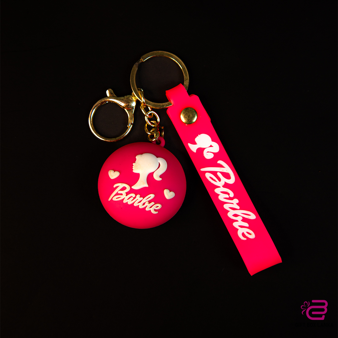 Round Barbie Key tag  (D- 350)