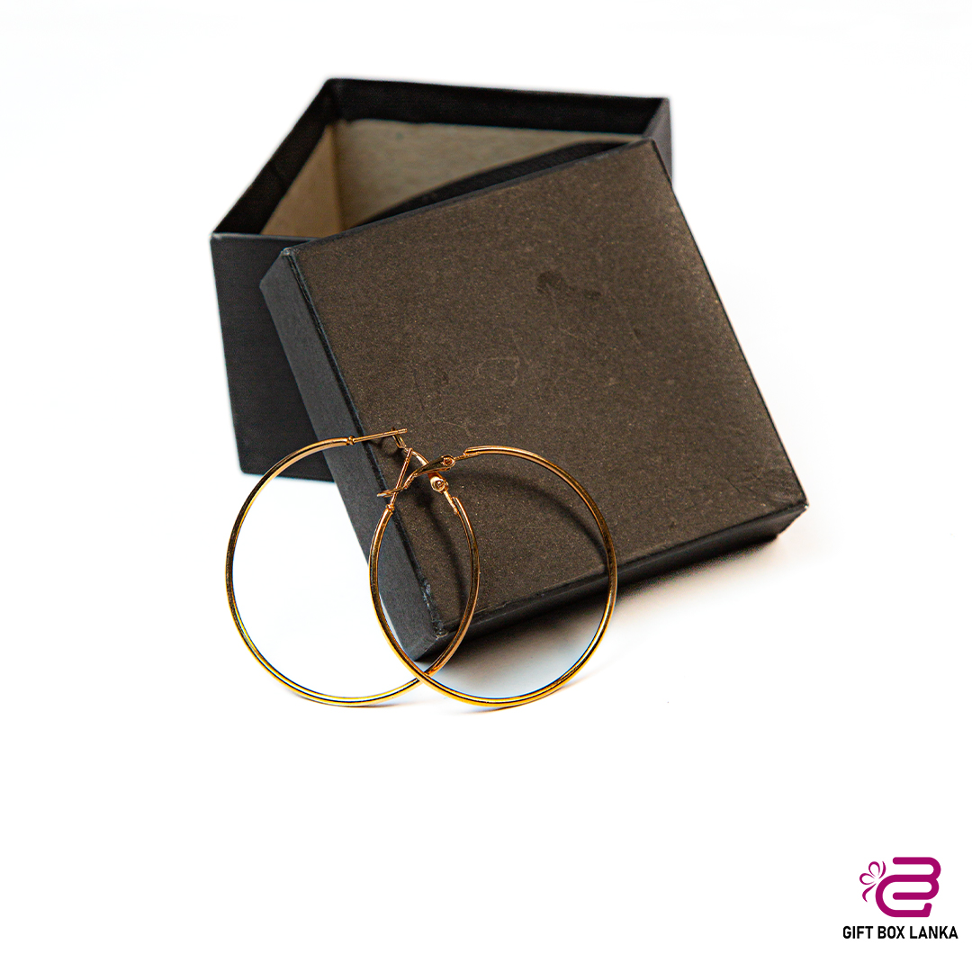 Gold Hoop Earrings (D- 63)